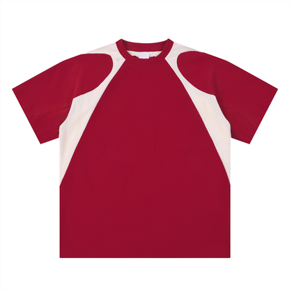 VTLS Red Panelled Shirt
