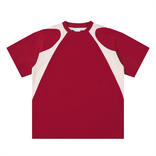 VTLS Red Panelled Shirt
