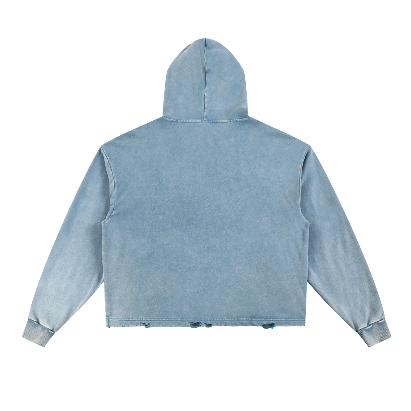 VTLS Blue Distressed Hoodie