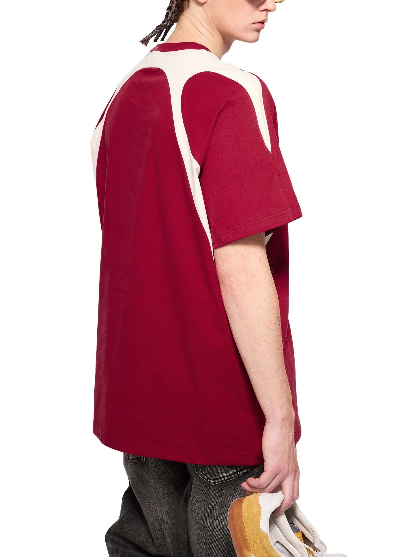 VTLS Red Panelled Shirt