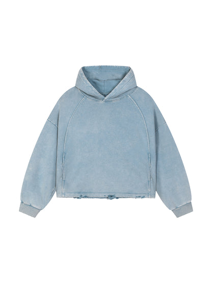 VTLS Blue Distressed Hoodie